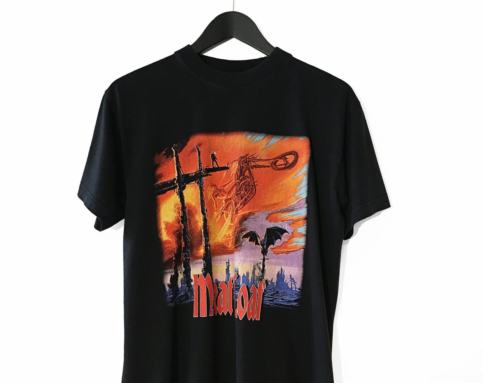 Vintage Meatloaf 1999 European Tour T Shirt