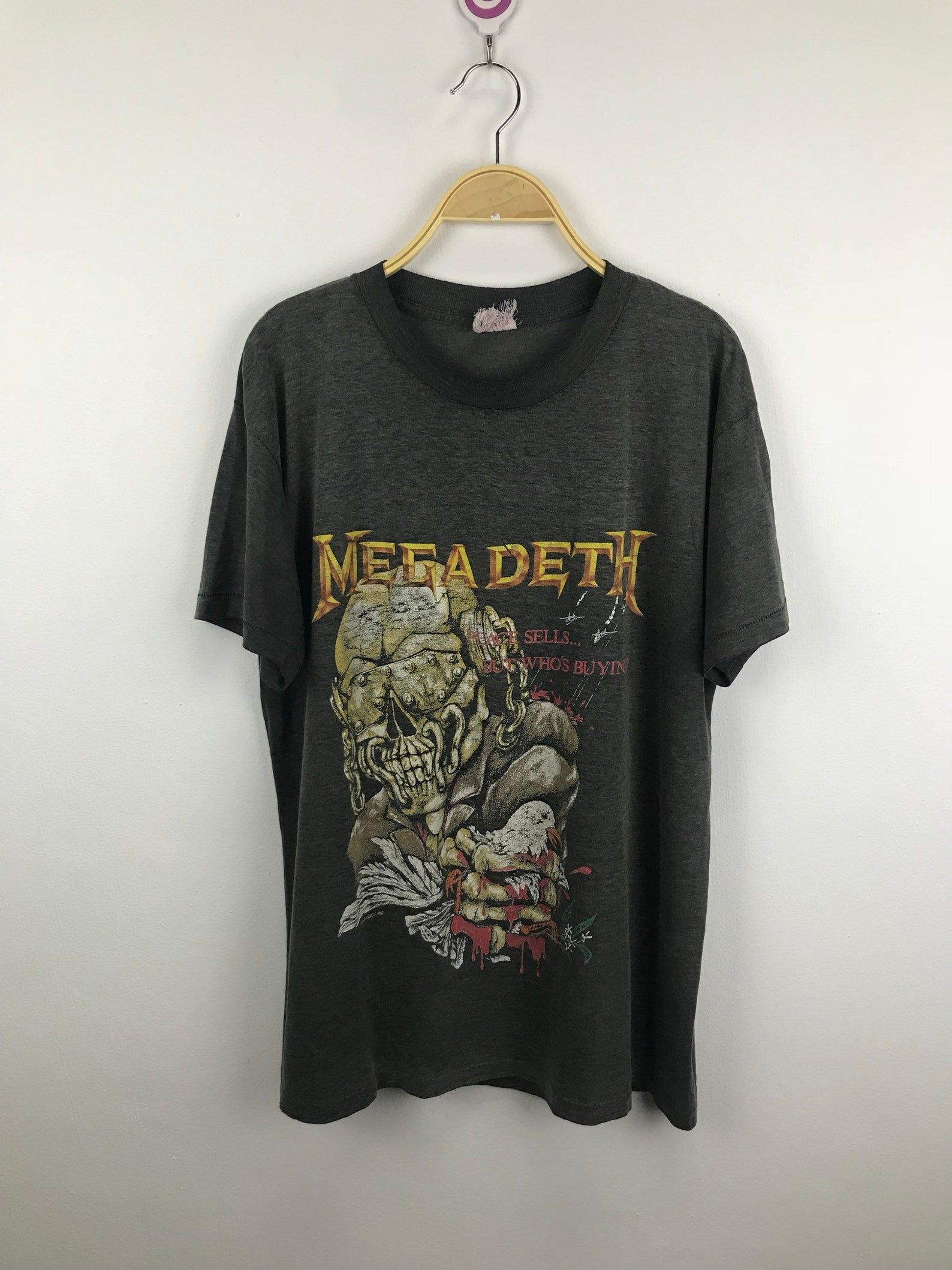 Vintage Megadeath Pushead Shirt