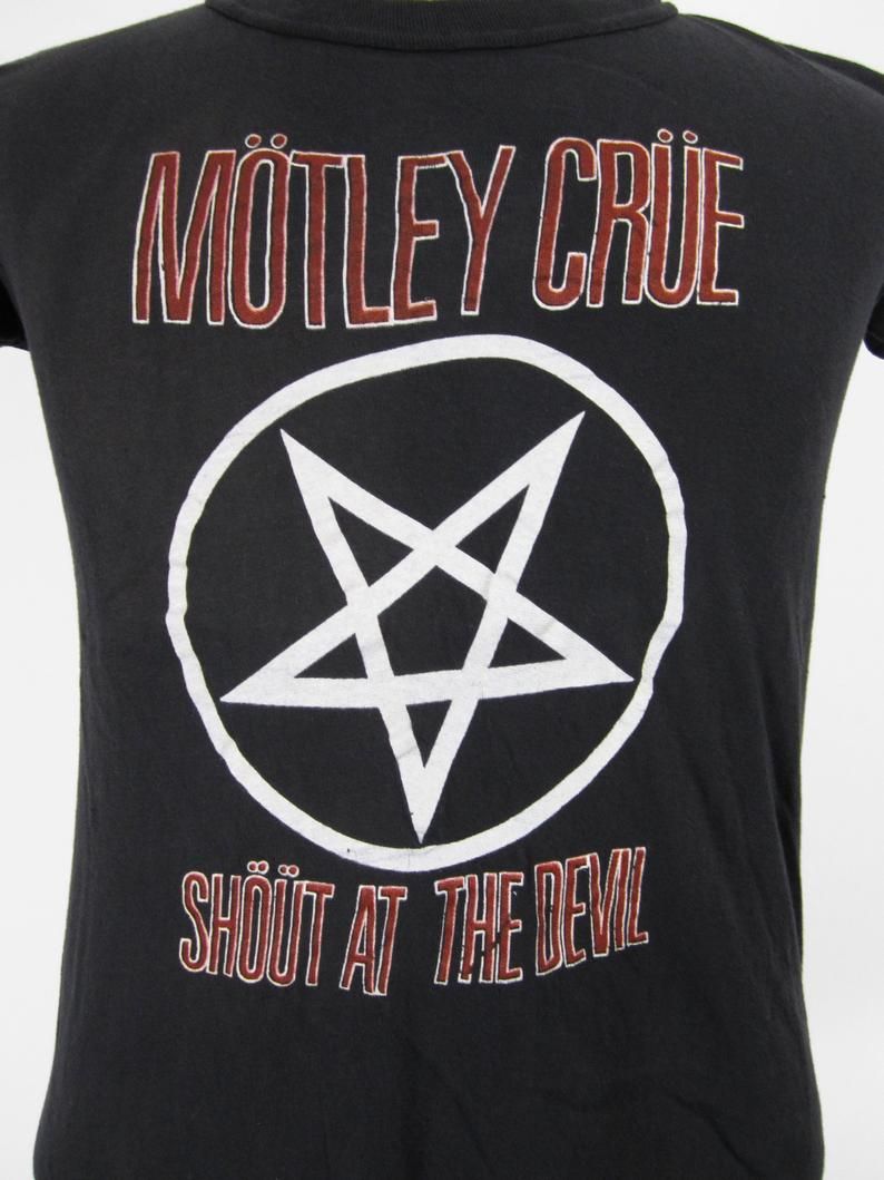 Vintage Motley Crue Shout At The Devil Shirt