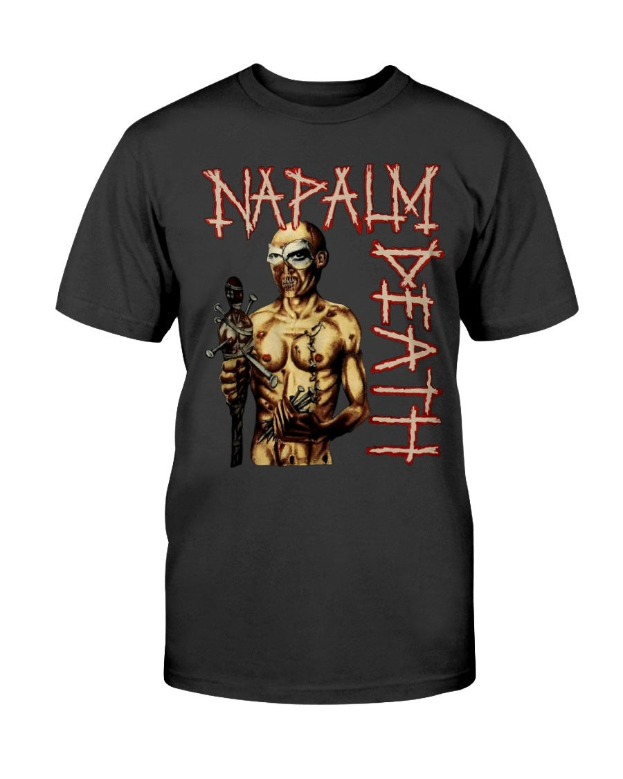 Vintage Napalm Death Band Shirt X Death Metal Grindcore Carcass Cannibal Corpse Death Obituary Slayer Sepultura Venom T Shirt 071521