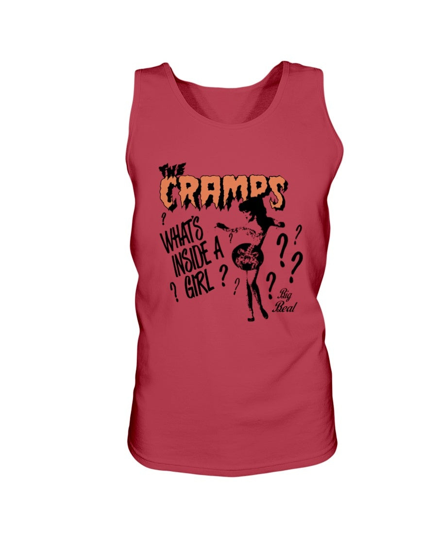 Vintage Printed Rock T Shirt The Cramps Whats Inside A Girl Tank 2111201