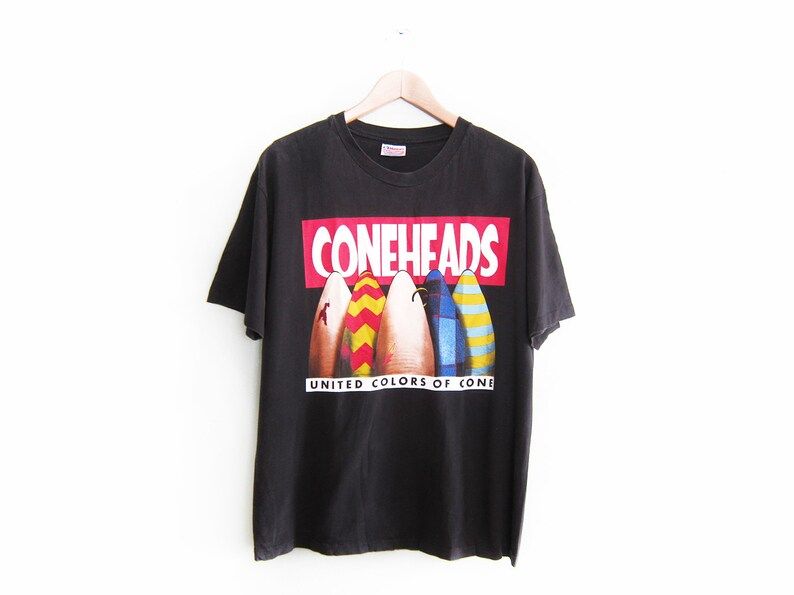 Vintage T Shirtconeheads90S Movie1990S United Colors Of Coneheads Movie T Shirt Medium